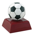 Soccer, Full Color Resin Sculpture - 4"